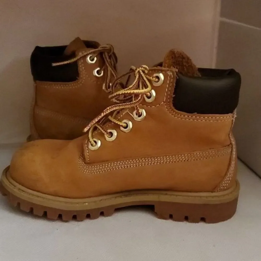 Timberland Boots Shoes Leather Kids Leather Winter Size 10